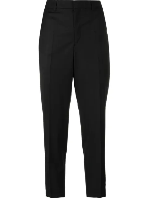 Filippa K Emma cropped tailored trousers Black 29111
