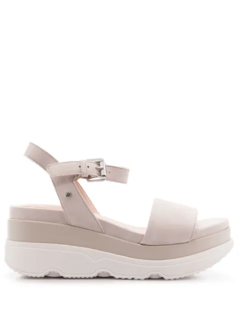 Geox open toe wedge sandals Neutrals D02HBC00021C6738