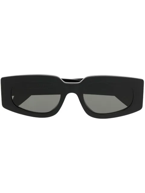 Retrosuperfuture rectangle-frame tinted sunglasses Black TETRA