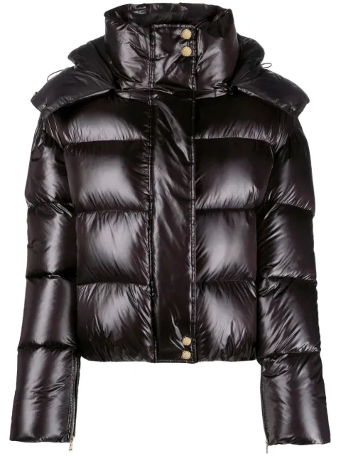 Patrizia Pepe hooded puffer jacket Black 2O0050A9M0