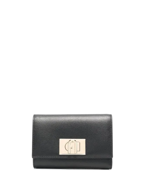 Furla 1927 grained-effect wallet Black WP00225ARE0001007
