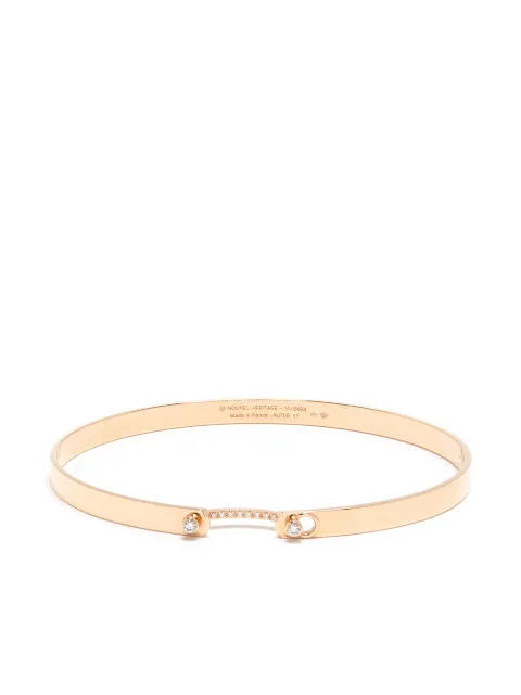 Nouvel Heritage 18kt rose gold Business Meeting Mood diamond bangle Gold NH21011R017