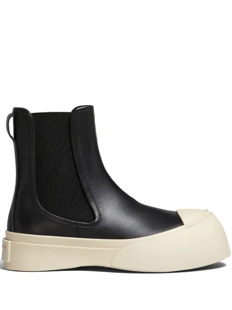 Marni Pablo leather Chelsea boots Black TCZW000502P2722