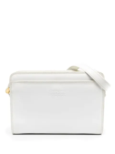 Gianfranco Ferré Pre-Owned 1980s leather shoulder bag White GFFE480LV
