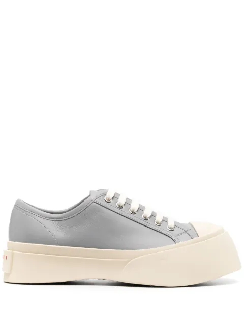 Marni Pablo leather flatform sneakers Grey SNZW003020P2722