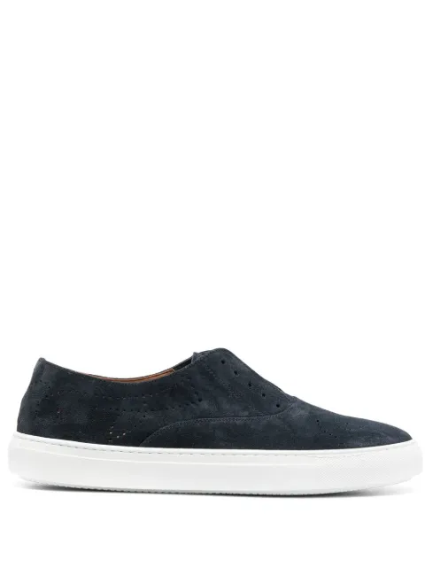 Fratelli Rossetti low-top slip-on sneakers Blue 45813PL24202YORK