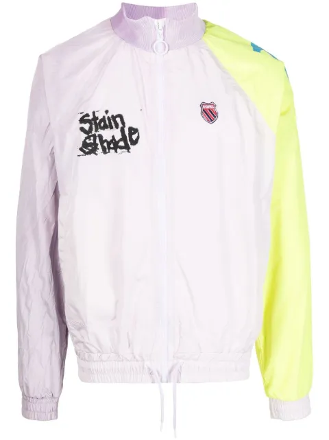 Stain Shade K-Swiss tie-dye zip-up jacket Purple 6