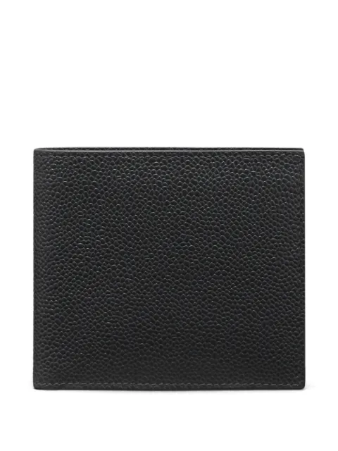 Thom Browne grained bi-fold wallet Black MAW023A00198