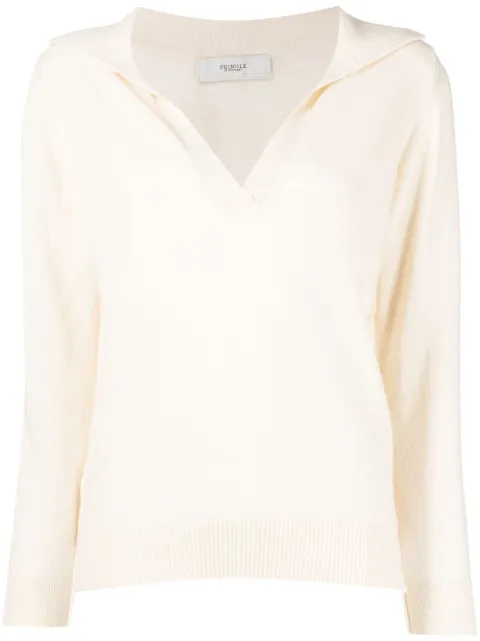 Pringle of Scotland Polo-style jumper White PWH742