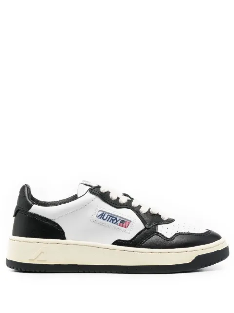 Autry Medalist low bicolor sneakers White AULWWB01