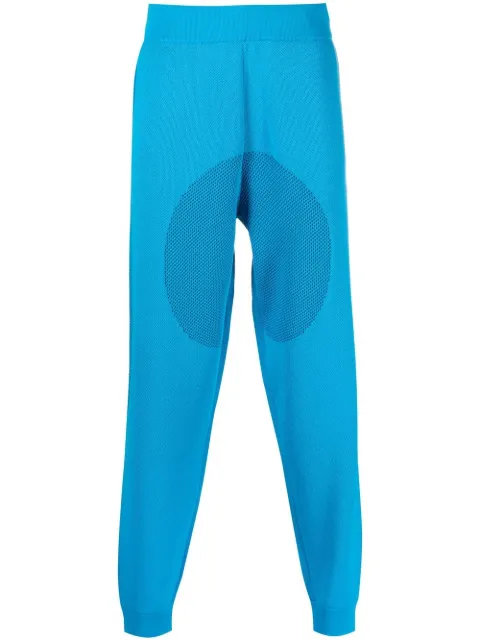 Botter mesh-panel detail track pants Blue 7011K004