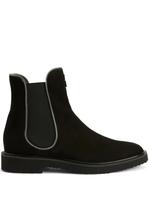Giuseppe Zanotti Jaky suede Chelsea boots Black IU00081H03