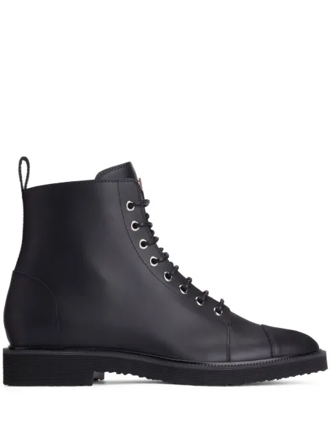 Giuseppe Zanotti Chris Low lace-up fastening leather boots Black IU00079H01