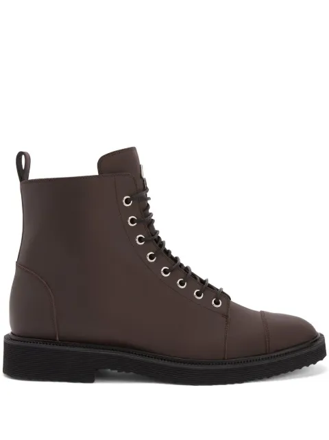 Giuseppe Zanotti Chris leather boots Brown IU00079H04