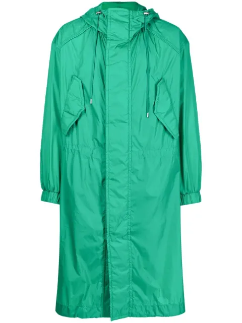 Juun.J mid-length coat Green JC2339P71K