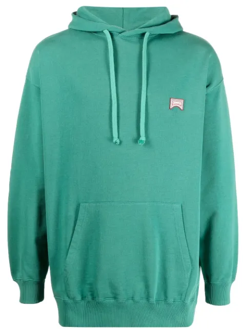 Camper 'Out Of Office' drawstring hoodie Green KU10024001