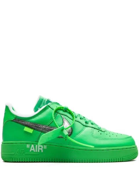 Nike X Off-White Air Force 1 Low "Brooklyn" sneakers Green DX1419