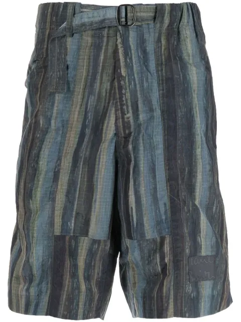 Paul Smith Woodland-print Bermuda shorts Green M1R336XH01682