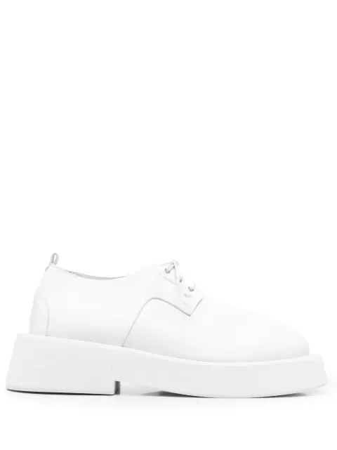 Marsèll lace-up leather derby shoes White MMG550196