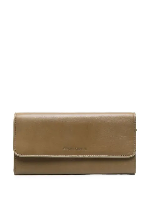 Officine Creative Poche elongated wallet Green OCLPOC009BUNAPD397