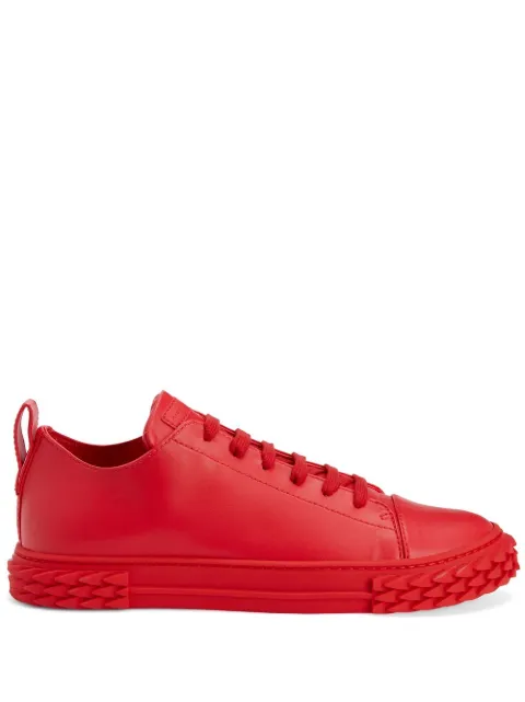 Giuseppe Zanotti Ecoblabber lace-up low-top sneakers Red RU20025003
