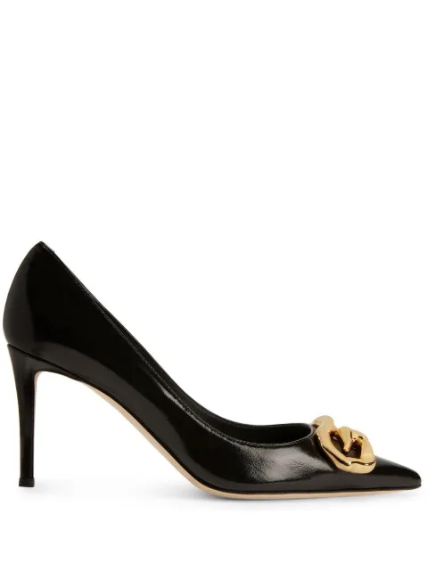 Giuseppe Zanotti Diorite Zali leather pumps Black I260005001