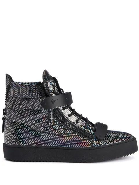 Giuseppe Zanotti Coby double-straps mid-top sneakers Black RU20032003