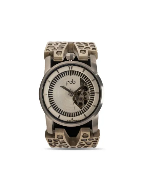 Parts of Four P4—FOB Watch #473 40mm Silver P4FOB473