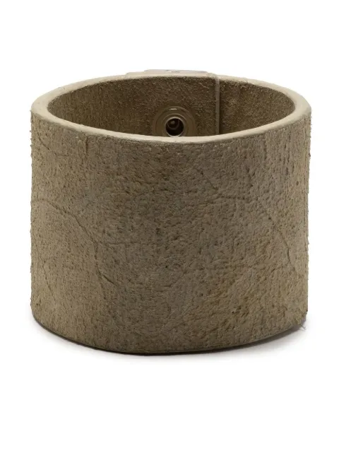 Parts of Four wide leather bracelet Neutrals 10131FLEPA
