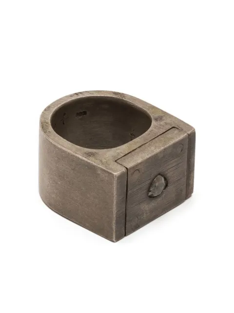 Parts of Four Plate Single ring Silver 161410DADIA