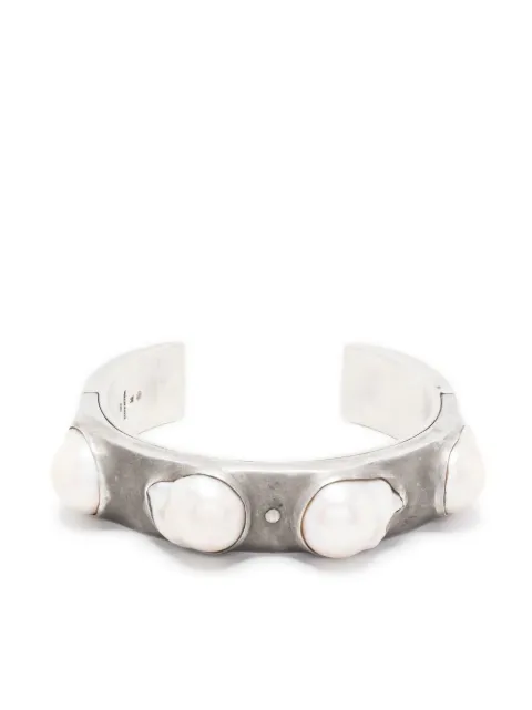 Parts of Four Sistema pearl-inset bracelet Silver 21071MADAWPRL