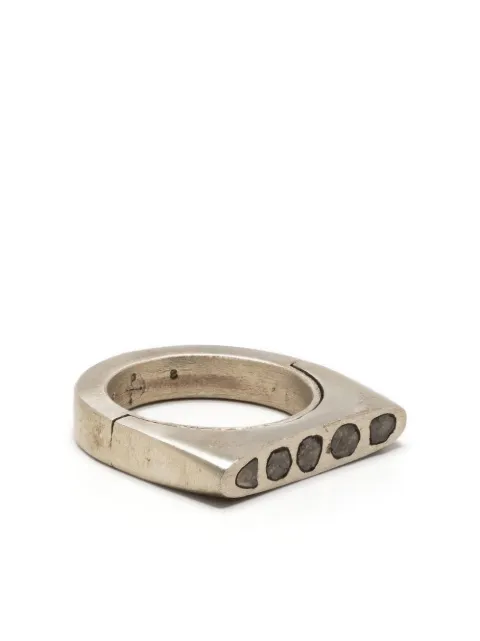 Parts of Four Sistema Mega Pavé ring Silver 110111MADIA