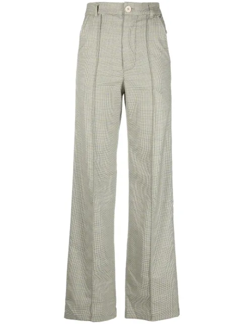 Ninamounah straight-leg cut trousers Green T08