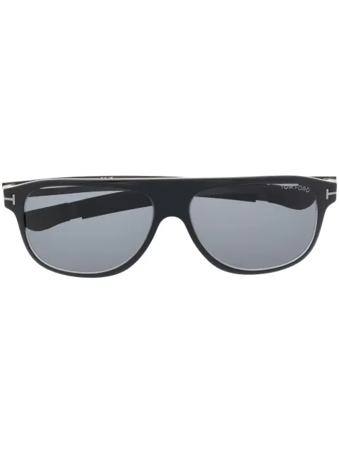 TOM FORD Eyewear square-frame straight sunglasses Black FT0880