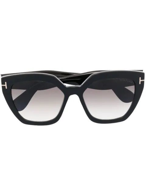 TOM FORD Eyewear oversized-frame sunglasses Black FT0939