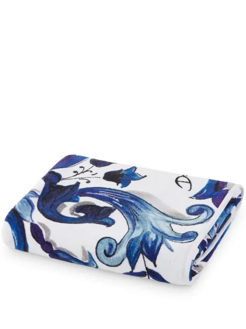 Dolce & Gabbana terry cloth hand towel White TCF004TCAAV