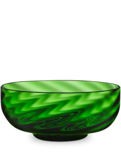 Dolce & Gabbana Murano glass hand-blown ice cream bowls (set of two) Green TCBS04TCA34