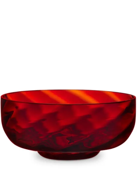 Dolce & Gabbana Murano glass hand-blown ice cream bowls (set of two) Red TCBS04TCA34