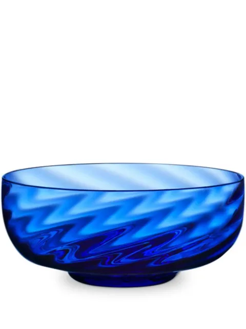 Dolce & Gabbana Murano glass hand-blown ice cream bowls (set of two) Blue TCBS04TCA34