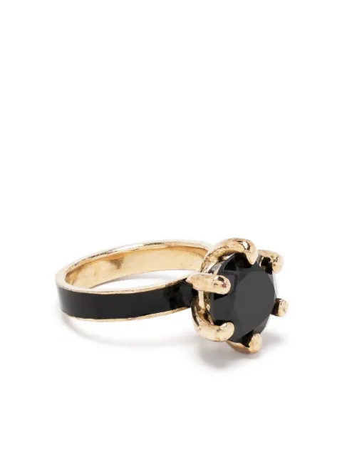 BEATRIZ PALACIOS Mourning onyx ring Gold A02BLITZ
