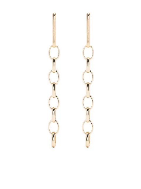BEATRIZ PALACIOS chain-link drop earrings Gold P19MOON