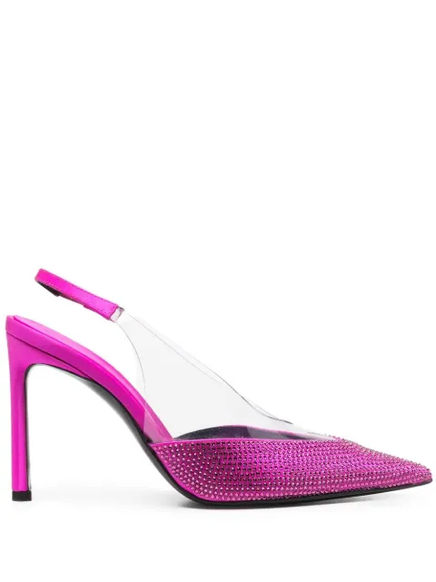Sergio Rossi Evangelie 105mm pumps Purple B01140MFI628