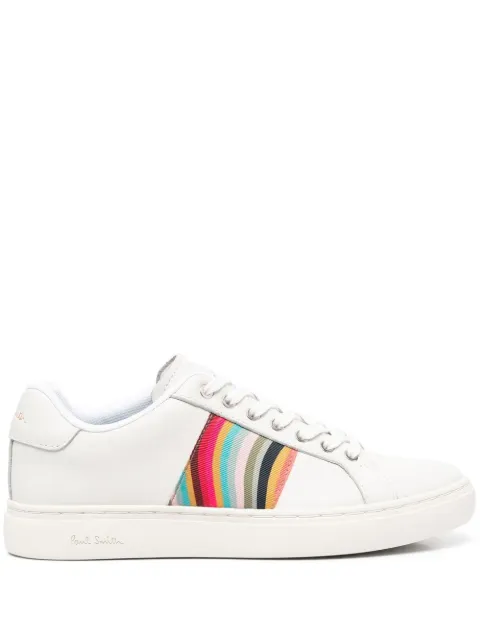 Paul Smith stripe detail lace-up sneakers White W1SLAP68HCAS