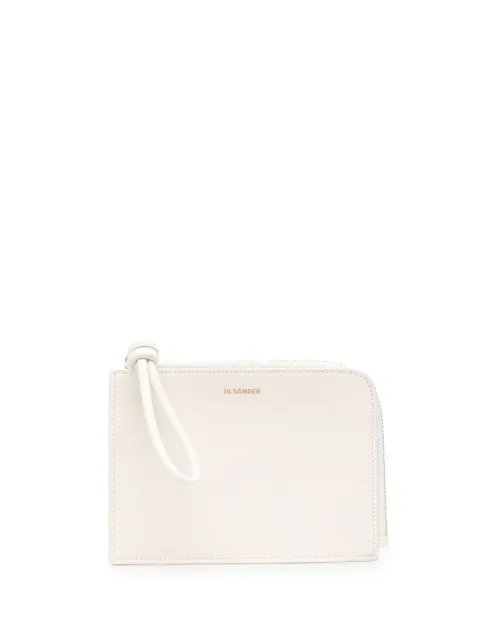 Jil Sander medium Giro leather coin purse Neutrals J07UI0002P4841