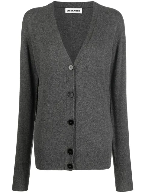 Jil Sander button-down cashmere cardigan Grey J02GP0052J13201