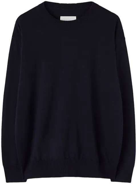 Jil Sander crew-neck wool jumper Blue J04GP0003J14532