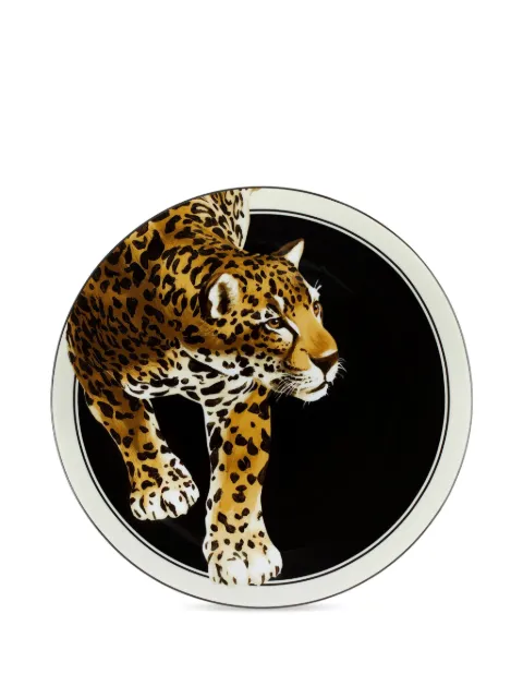 Dolce & Gabbana porcelain charger plate Black TC0010TCA44