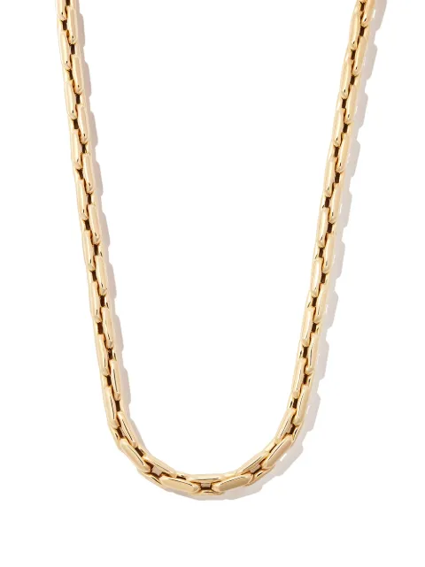 Lauren Rubinski 14kt yellow gold chain-link necklace Gold LR3NSML