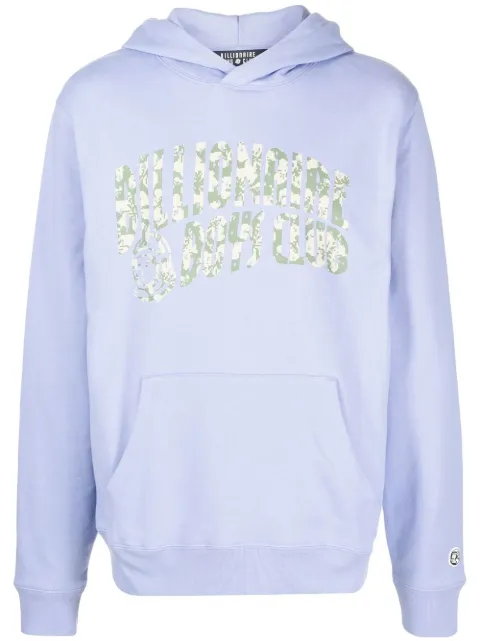 Billionaire Boys Club logo print hoodie Purple B22217