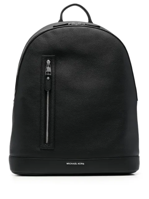 Michael Kors Hudson slim leather backpack Black 33U2LHDB2L
